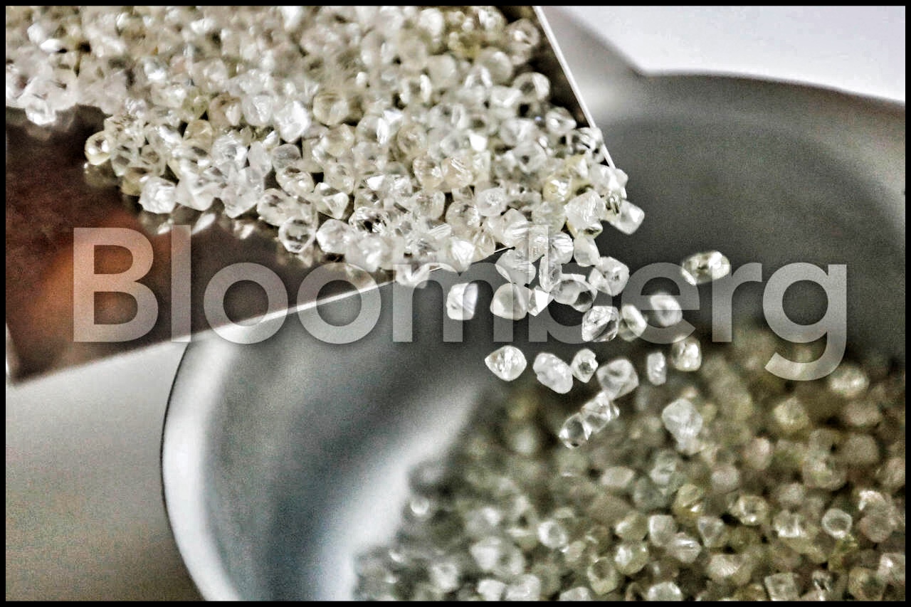 Diamond jewellery commercial photography