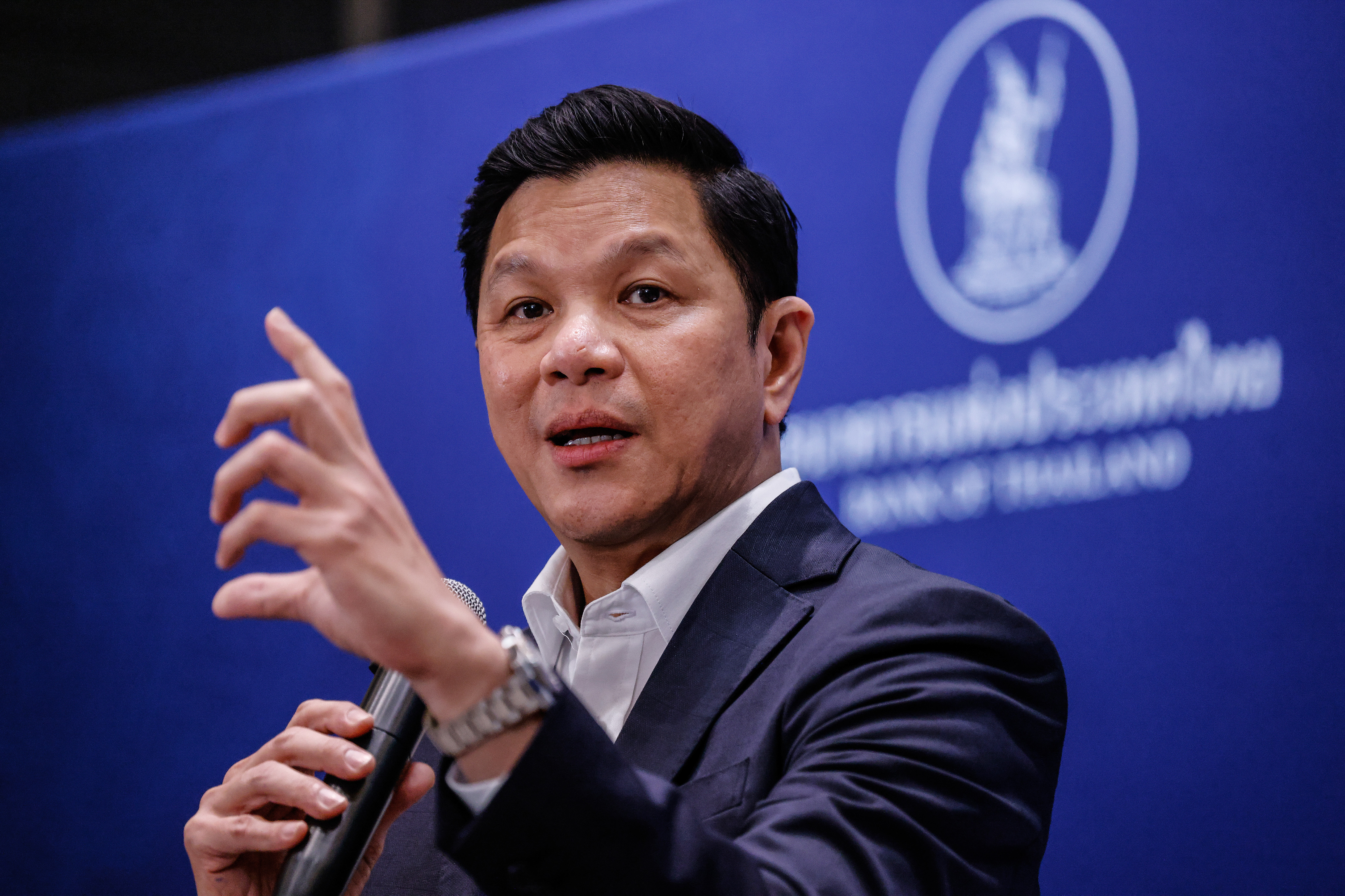 Bank of Thailand new Governor press conference, Bangkok