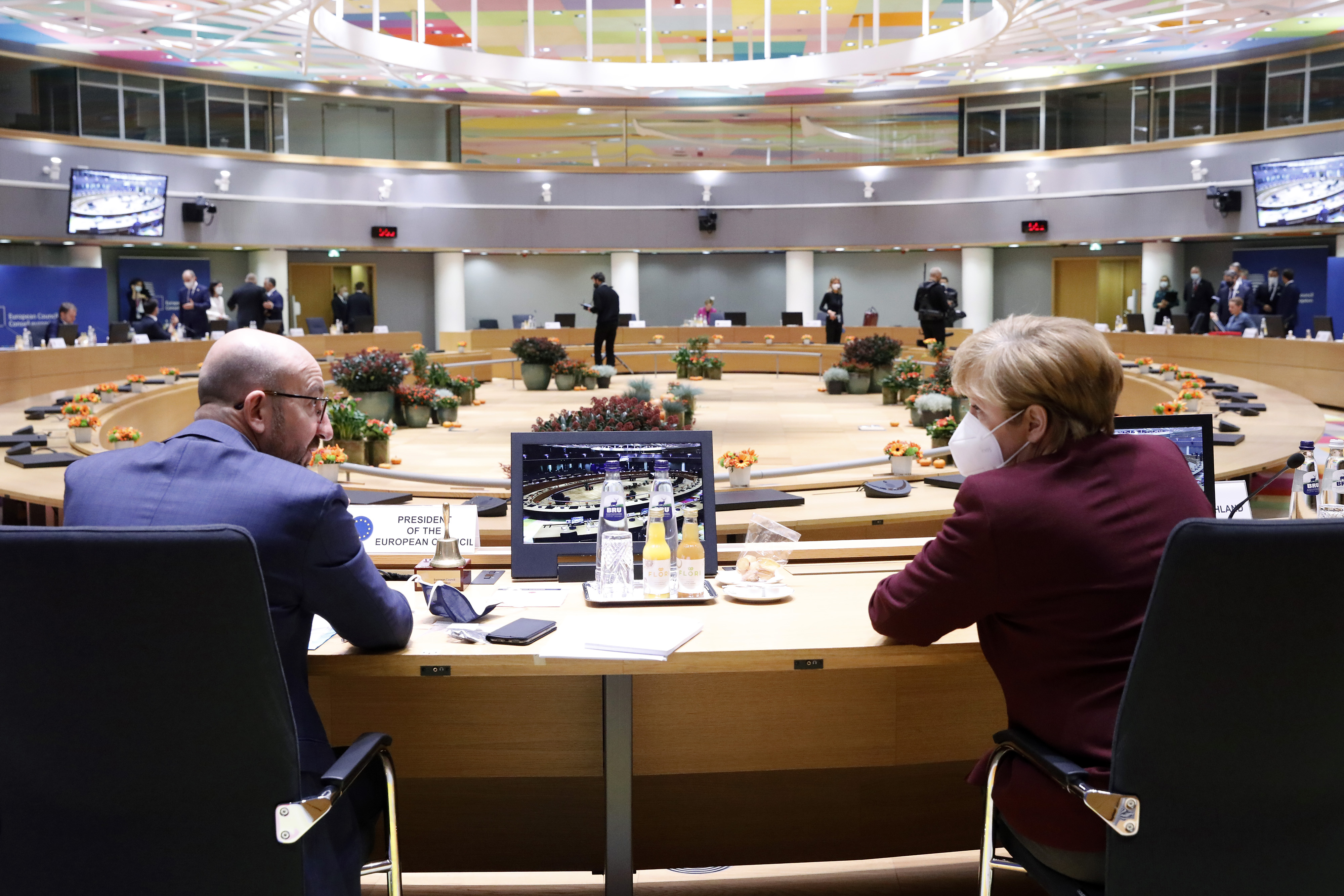European Council chamber interior, Brussels